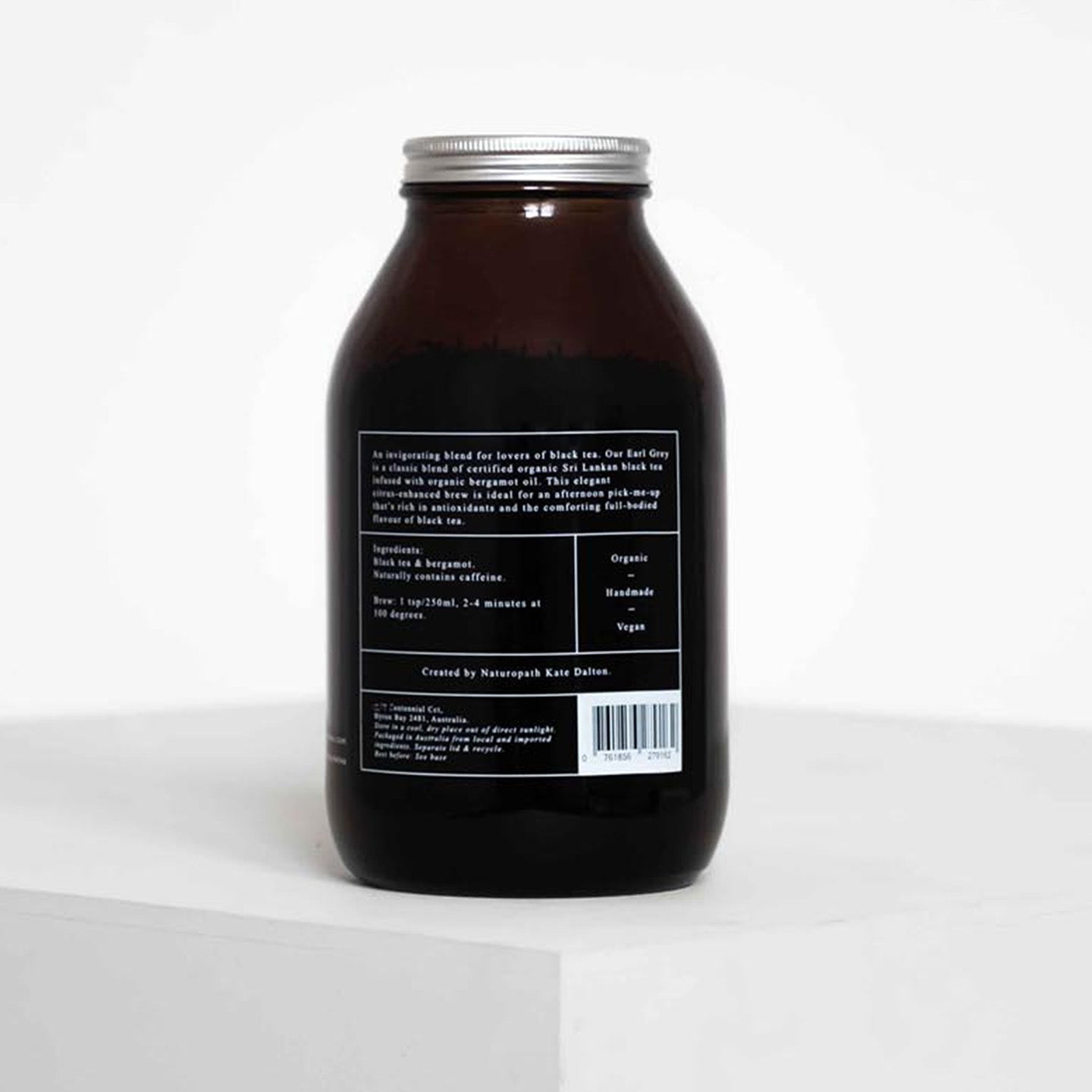 Mayde Tea 120 Serve Amber Jar Earl Grey