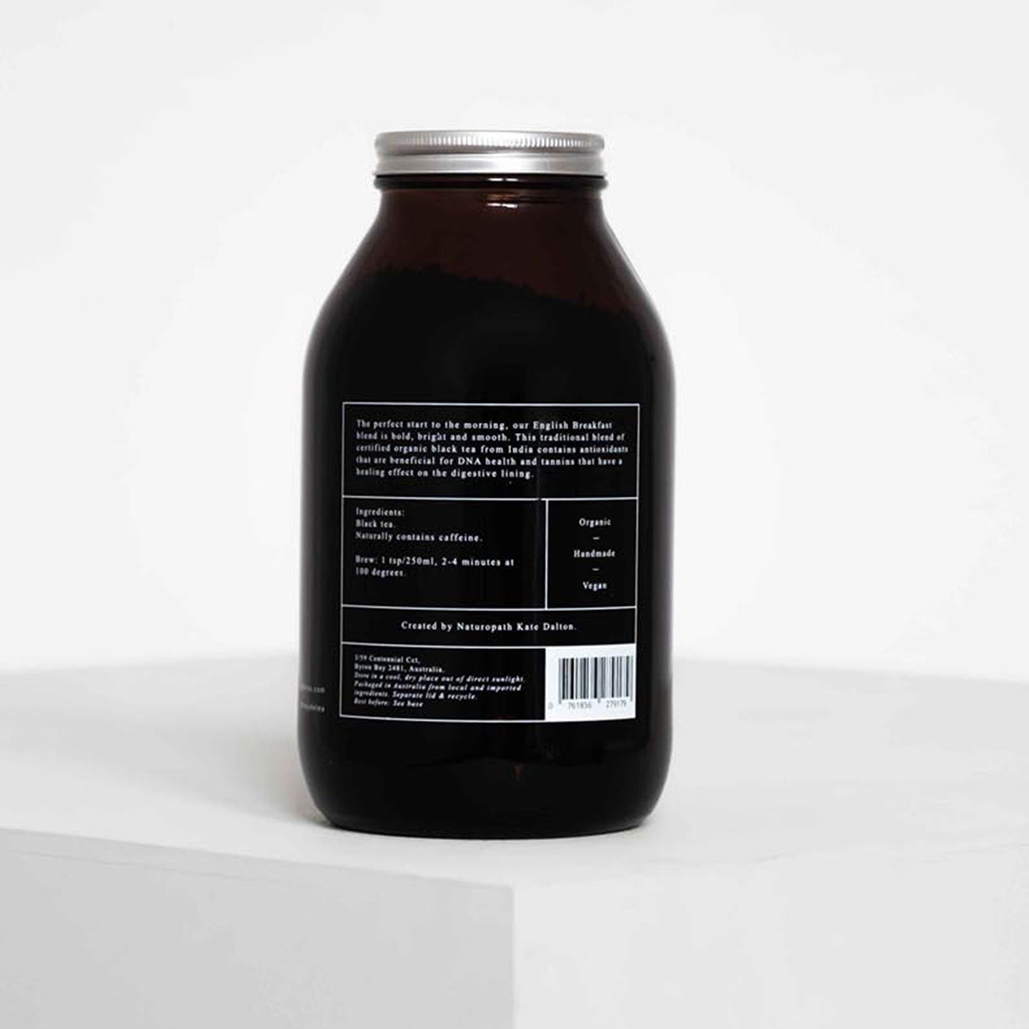 Mayde Tea 120 Serve Amber Jar English Breakfast