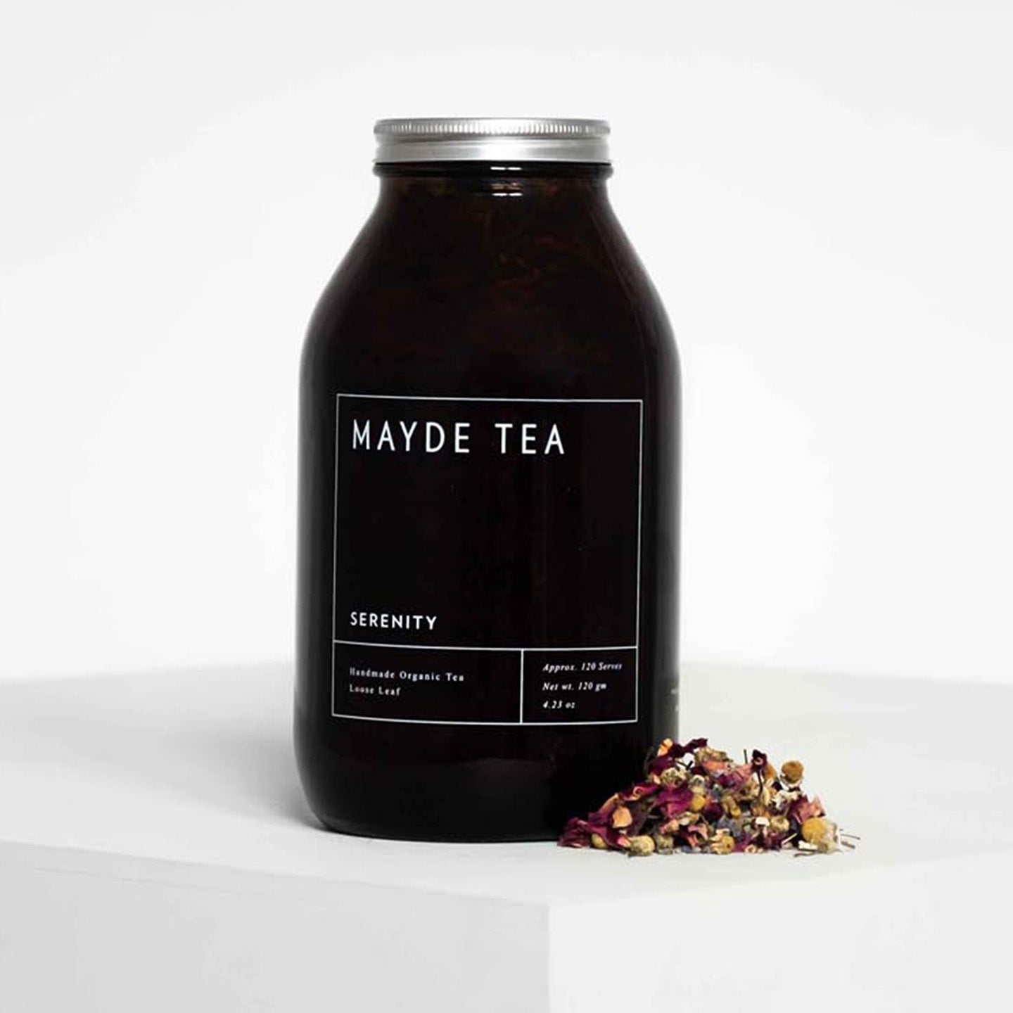 Madye Tea 120 Serve Amber Jar Serenity